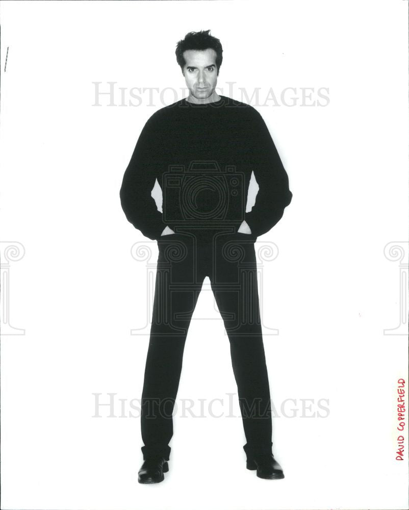 Press Photo David Copperfield Magician Illusionist - Historic Images