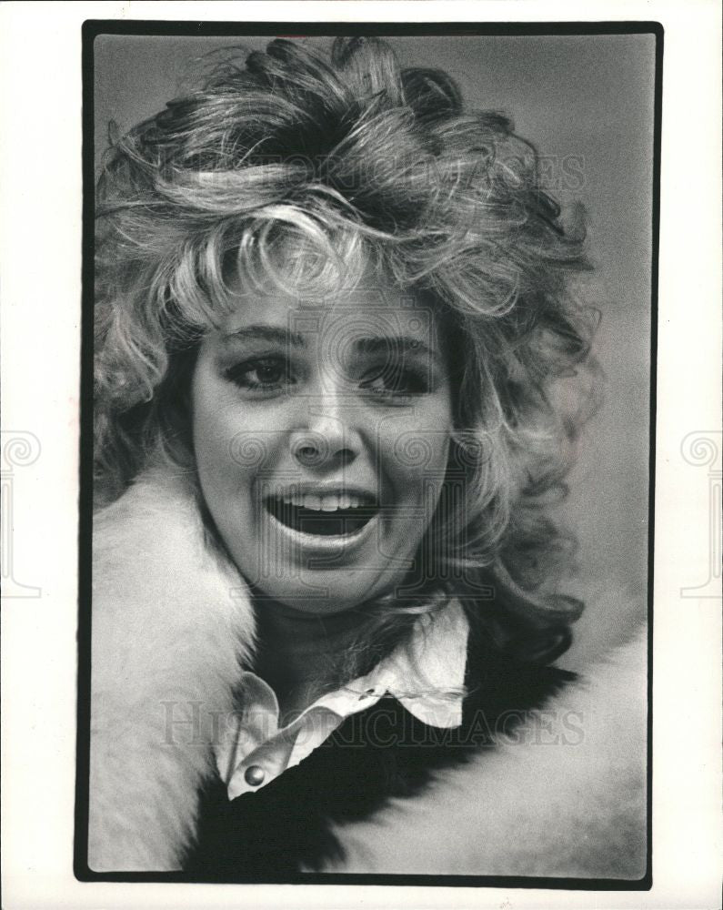 1984 Press Photo Teri Copley actress We&#39;ve got it made - Historic Images