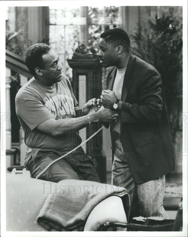 Press Photo William Henry Bill Cosby malcolm jamal - Historic Images