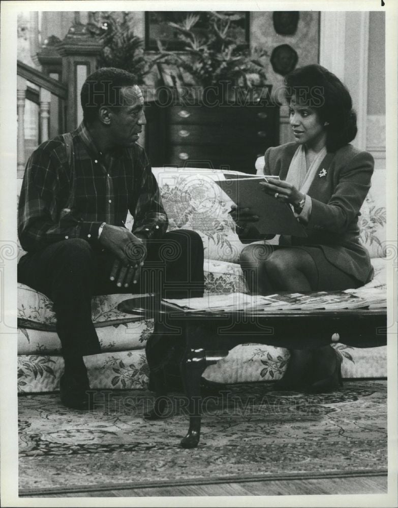 1987 Press Photo The Cosby Show Bill and Phylicia - Historic Images
