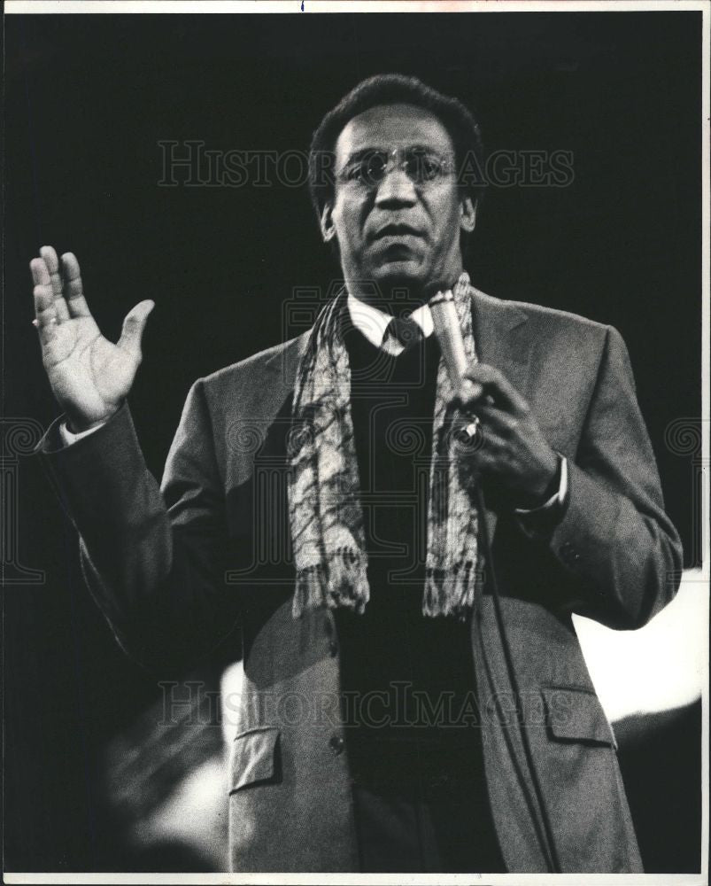 1982 Press Photo Bill Cosby American comedian actor - Historic Images
