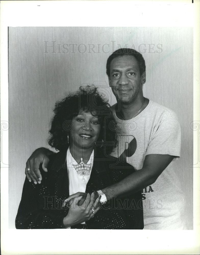 1986 Press Photo Bill Cosby Patti La Belle Show NBC - Historic Images