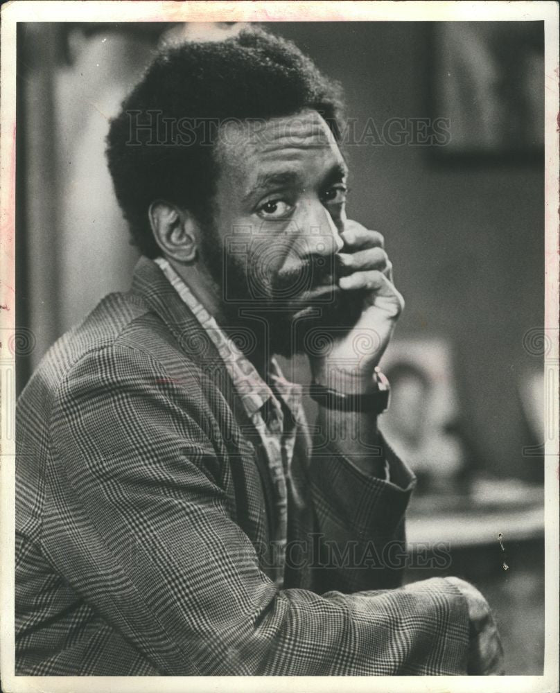 1975 Press Photo Bill Cosby television comedy - Historic Images