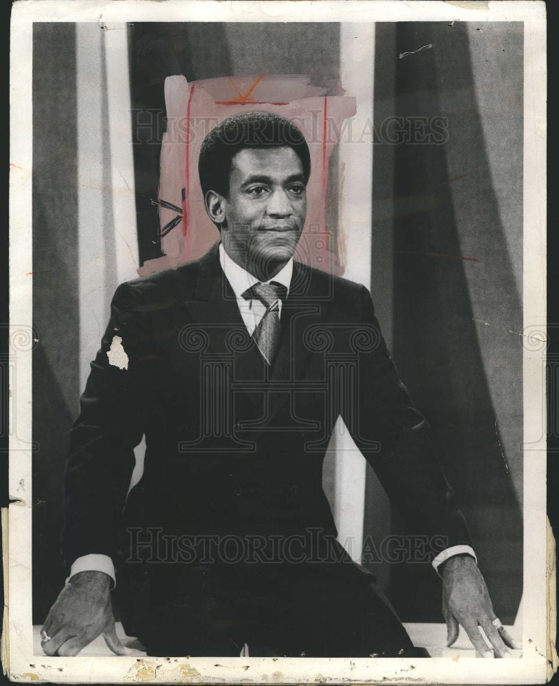 1971 Press Photo William Henry Bill Cosby, Jr. actor - Historic Images