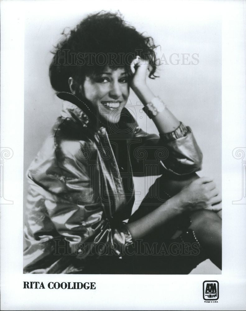 1981 Press Photo Rita Coolidge American Vocalist - Historic Images