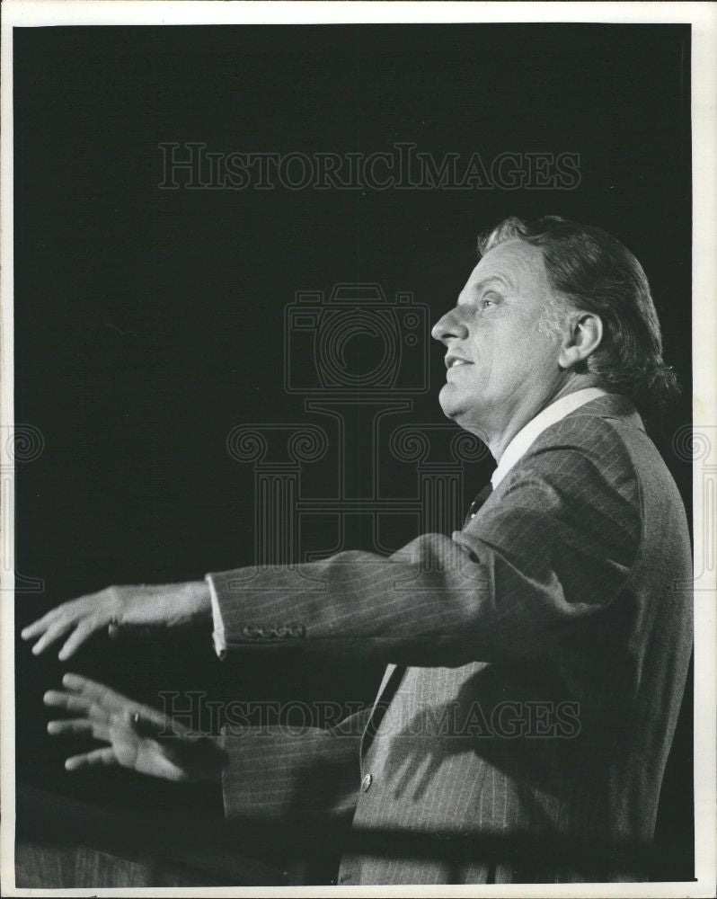 1978 Press Photo Billy graham - Historic Images