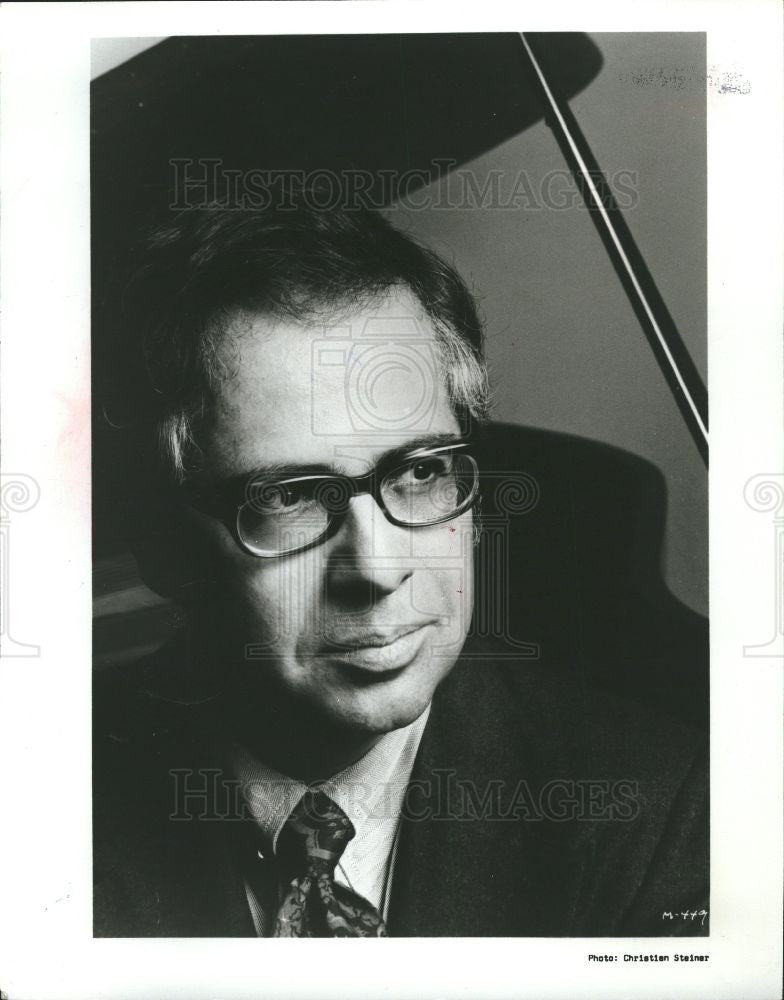 Press Photo Gary graffman American classical piani - Historic Images