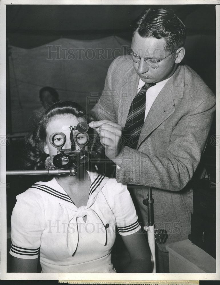 1941 Press Photo Margaret Daniel L. J. Sanders Ford - Historic Images