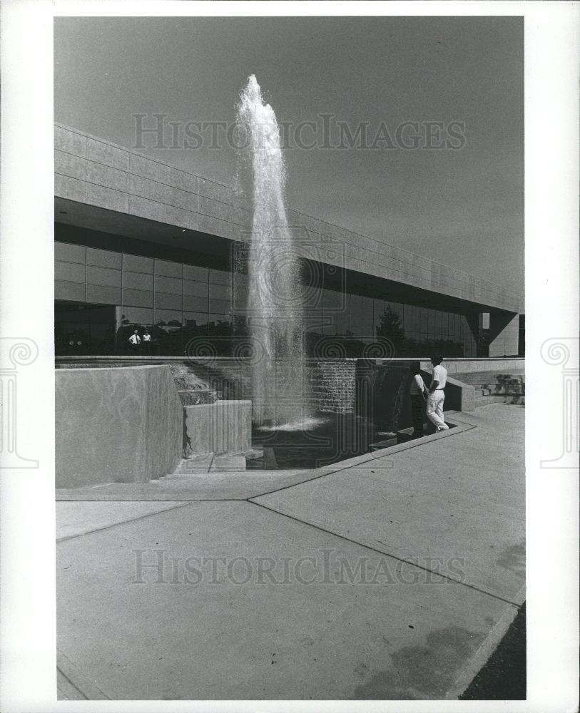 1982 Press Photo Gerald Ford Museum Grand Rapids - Historic Images