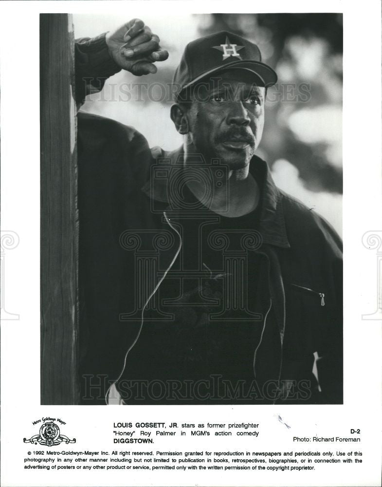 1992 Press Photo Louis Cameron Gossett, Jr. actor - Historic Images