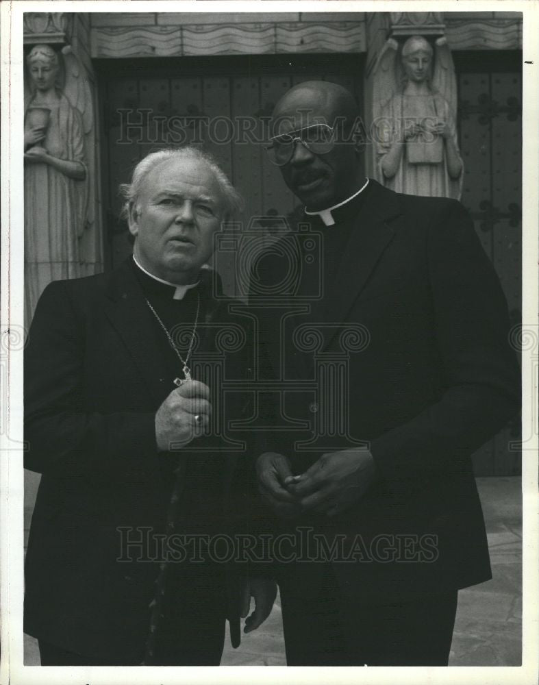 1987 Press Photo Louis Cameron Gossett, carol o&#39;conor - Historic Images