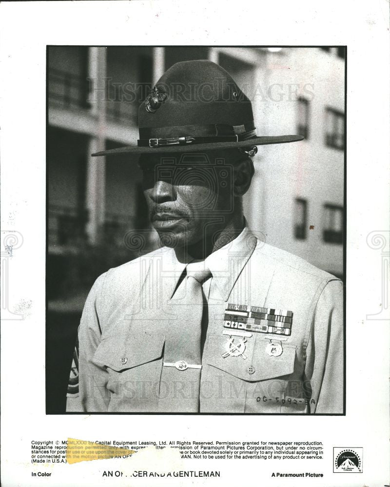 1982 Press Photo Louis Gossett Jr American Actor - Historic Images