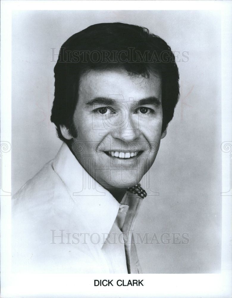 1996 Press Photo Dick Clark Game Show Host Radio - Historic Images