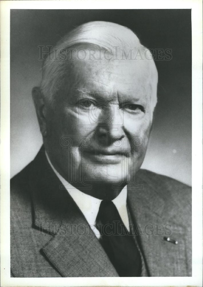 1994 Press Photo Walker Cisler American engineer - Historic Images