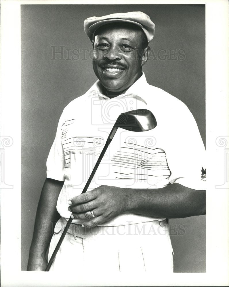 1990 Press Photo James Graham Jim Rackham Golf Course - Historic Images
