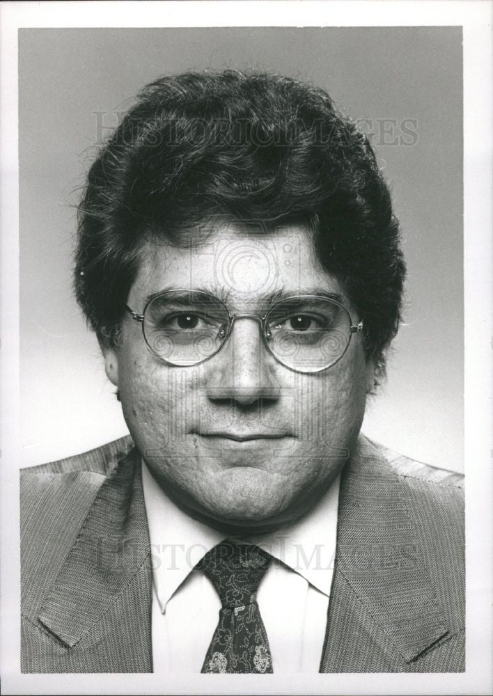 1989 Press Photo Vincent Cirrincione Talent Manager - Historic Images