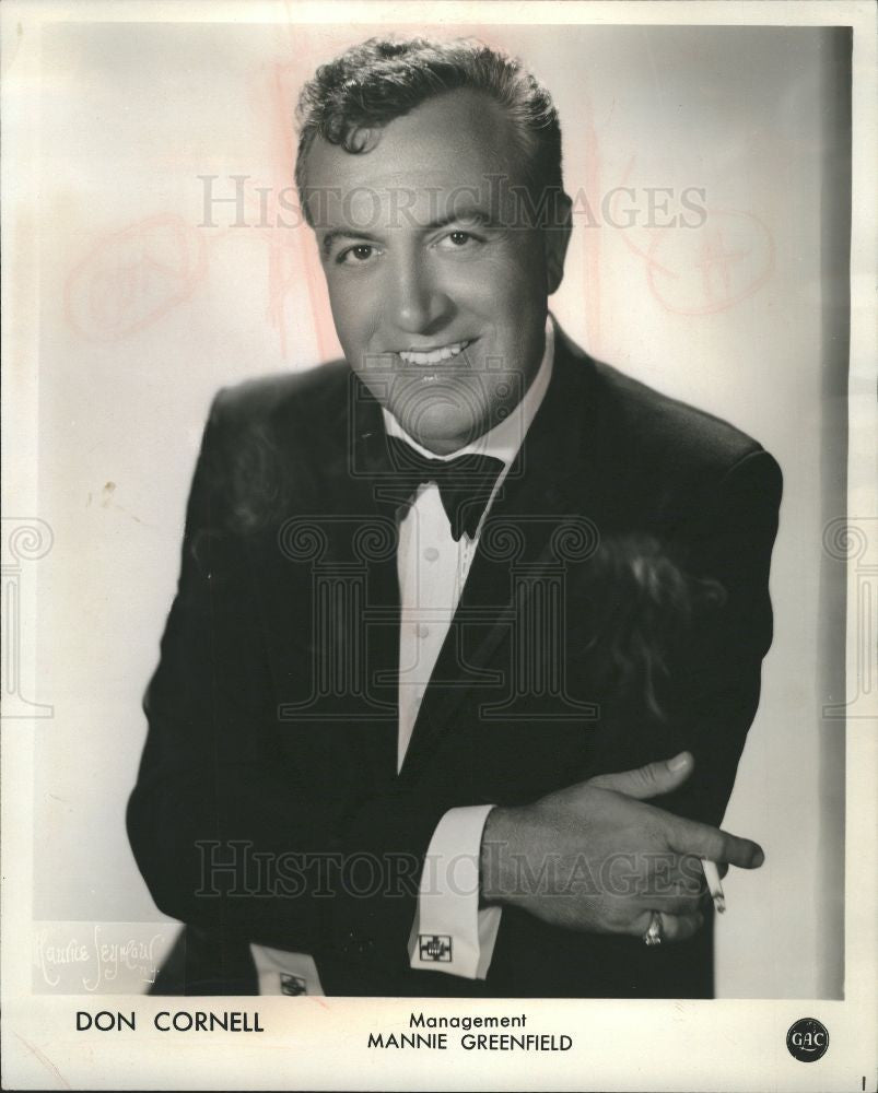 1966 Press Photo Don Cornell, singer - Historic Images