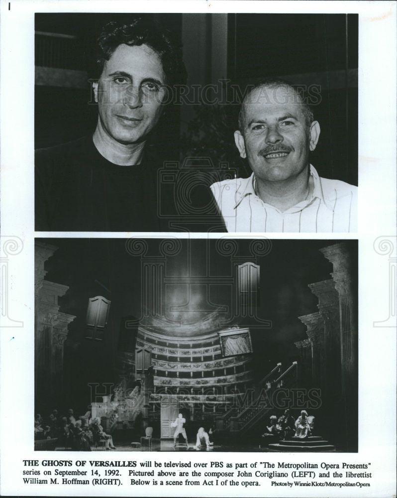 1992 Press Photo John Corigliano Classical Music - Historic Images