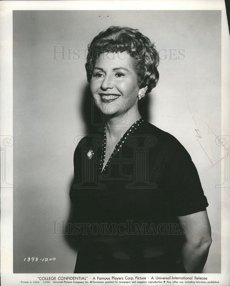1960 Press Photo Sheilah Graham Westbrook - Historic Images