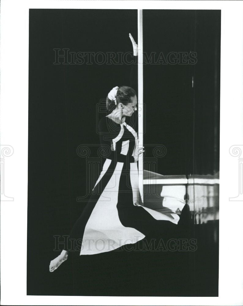 Press Photo Christine Dakin dancer teacher - Historic Images