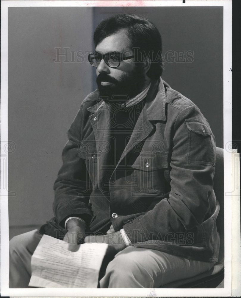 1977 Press Photo Francis Ford Coppola director - Historic Images
