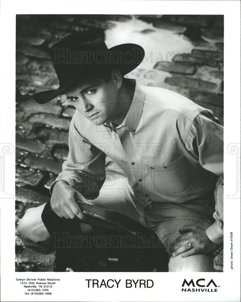 1993 Press Photo Tracy Byrd country music singer RCA - Historic Images