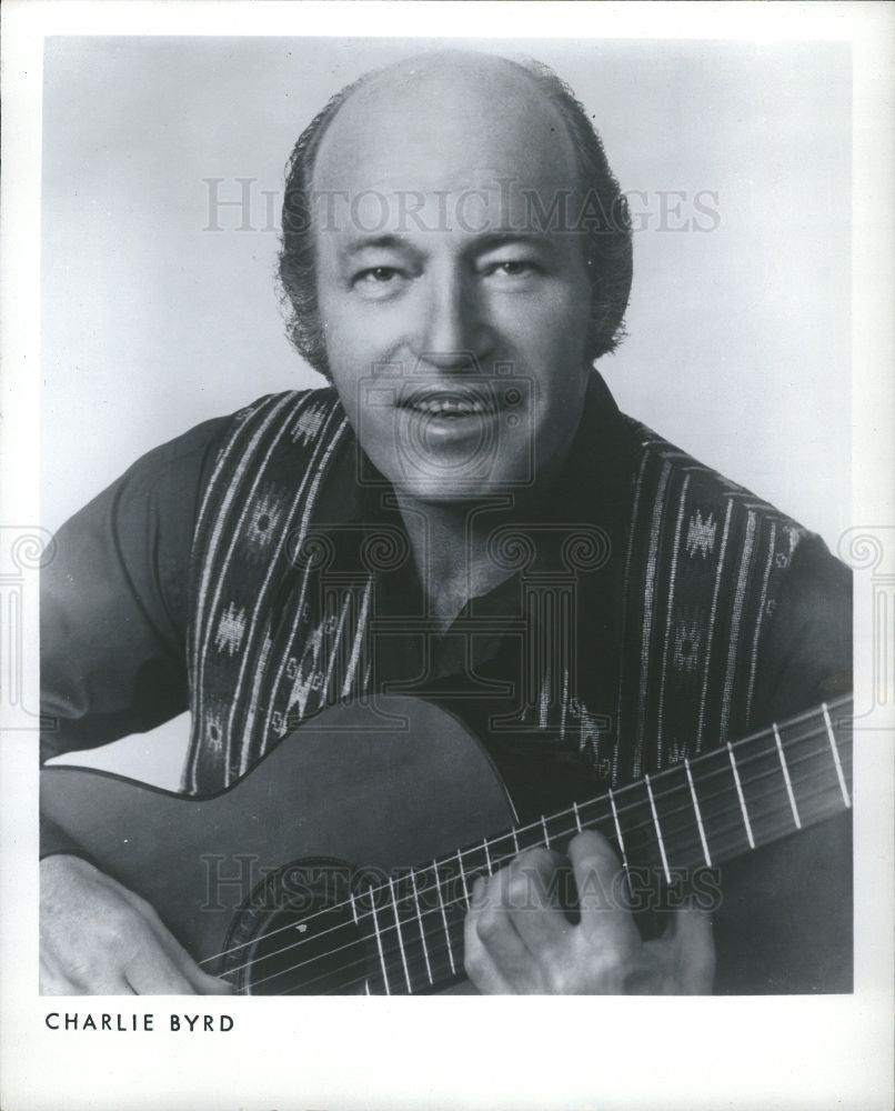 Press Photo Charlie Byrd Guitarist Brazilian Music - Historic Images