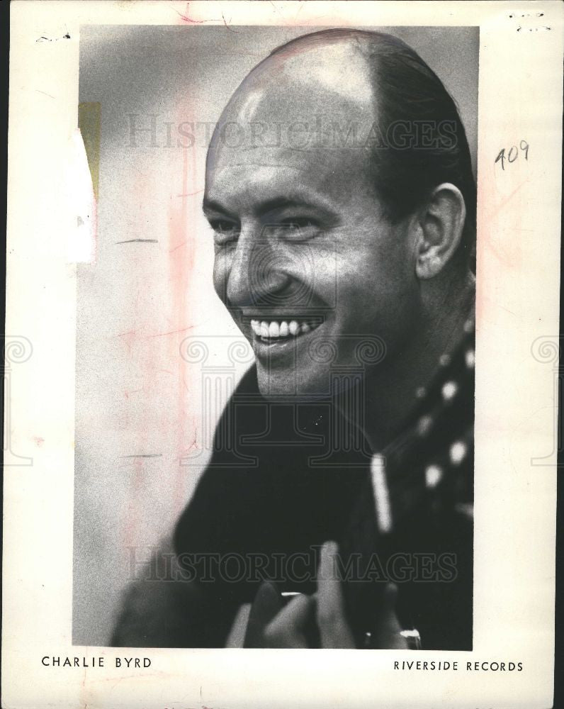 1964 Press Photo Charlie Byrd guitarist Brazilian music - Historic Images