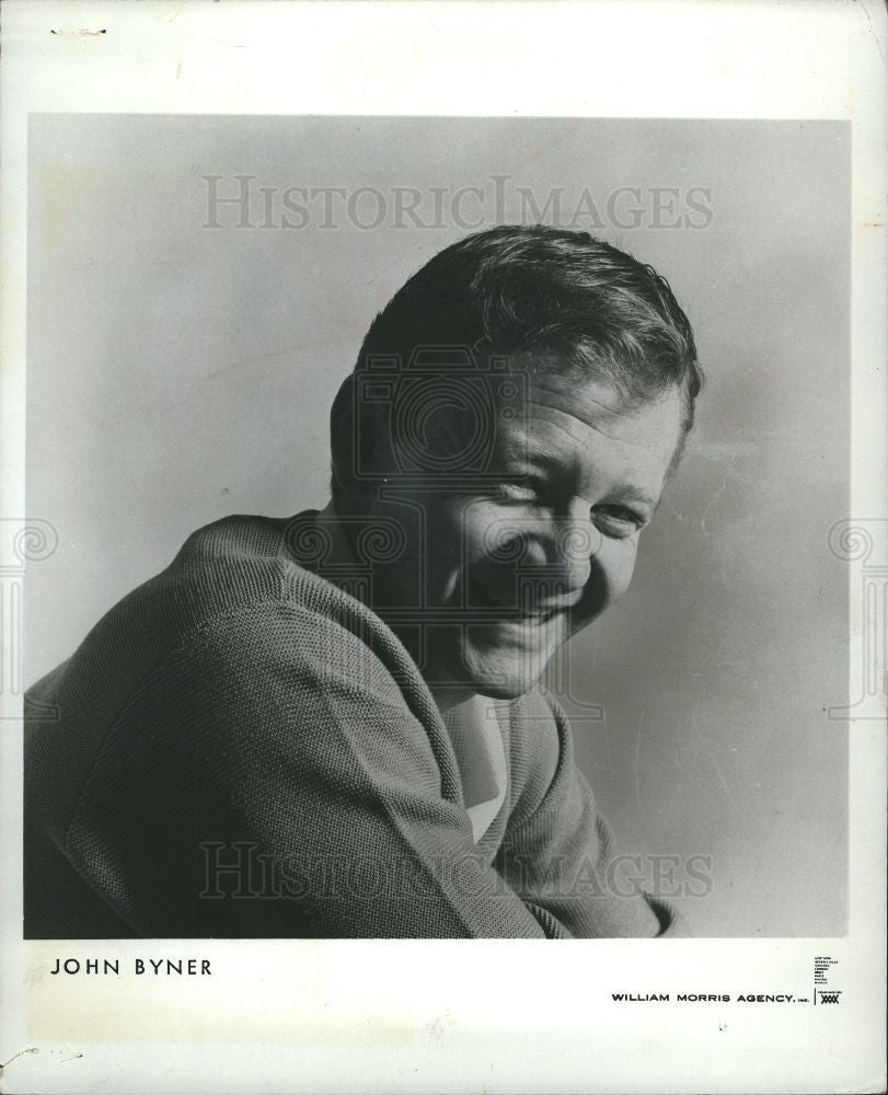 1972 Press Photo John Byner Actor Comedian - Historic Images