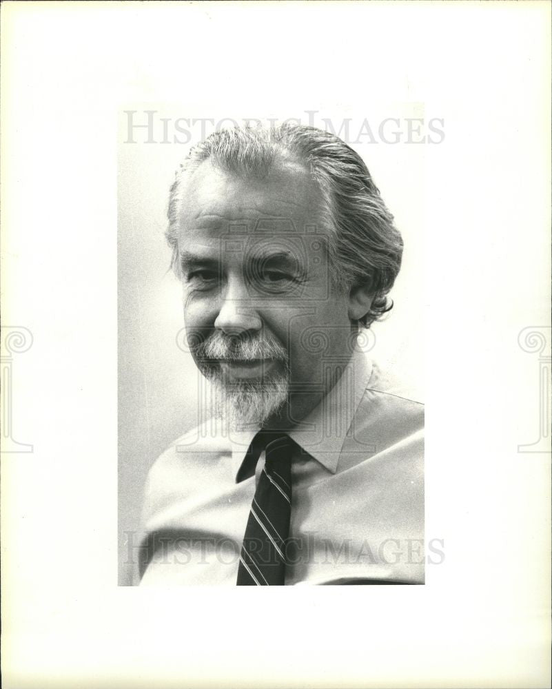 1985 Press Photo Tom Butson Editor - Historic Images