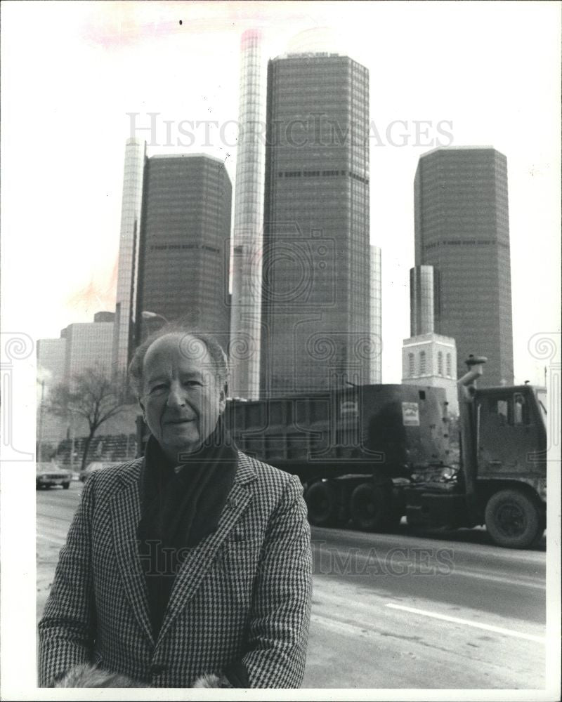 Press Photo HERB CAEN, Columnist - Historic Images