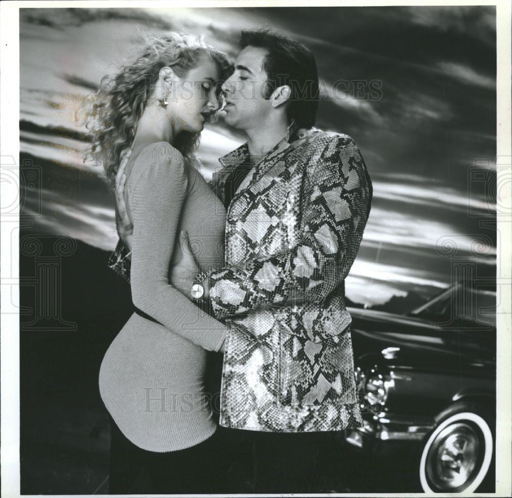 1990 Press Photo Nicolas Cage American actor laura dern - Historic Images
