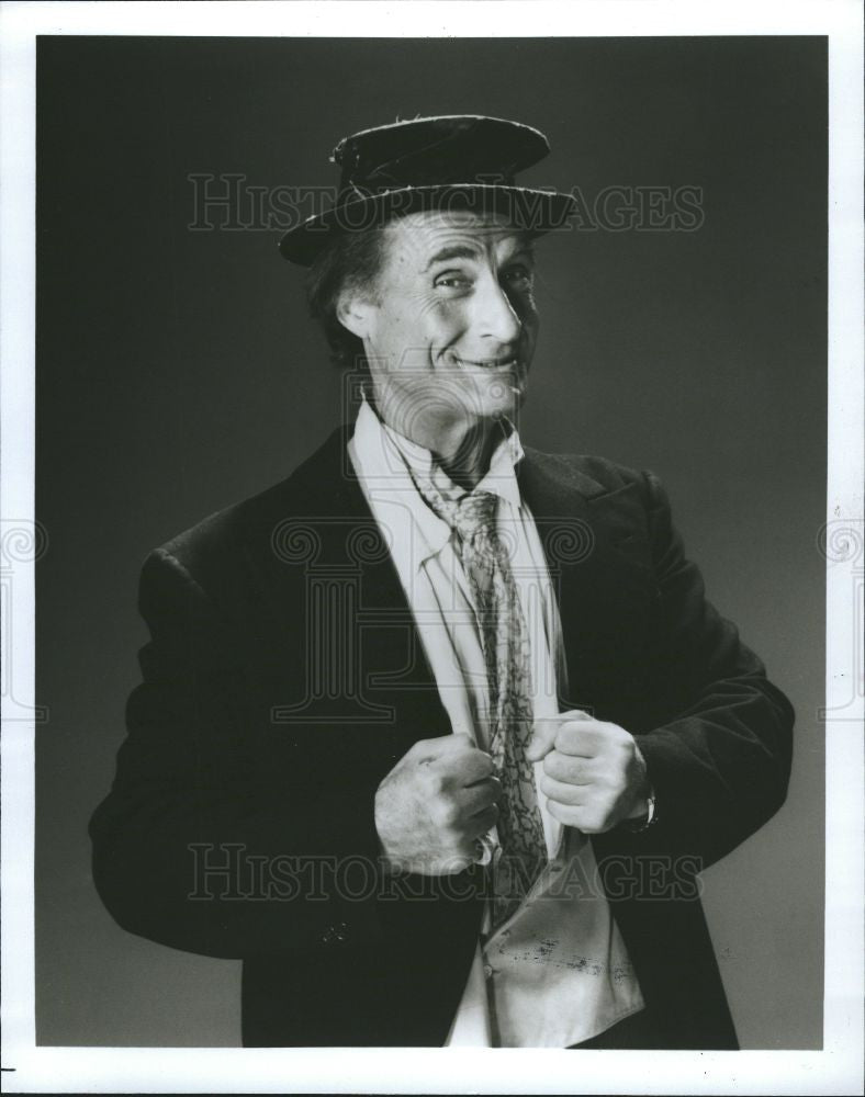 1990 Press Photo Evening with Sid Caesar Raphael Delano - Historic Images