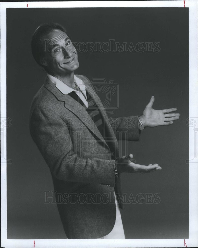 1987 Press Photo Isaac Sidney Sid Caesar comedian - Historic Images