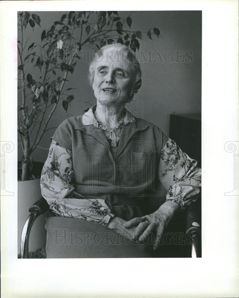 1980 Press Photo Dr. Mary S. Caderone - Historic Images