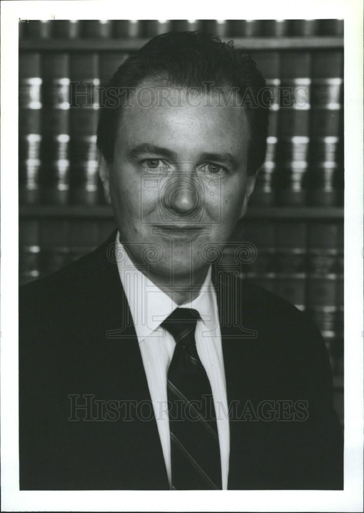 1993 Press Photo John W. Callahan criminal defense law - Historic Images
