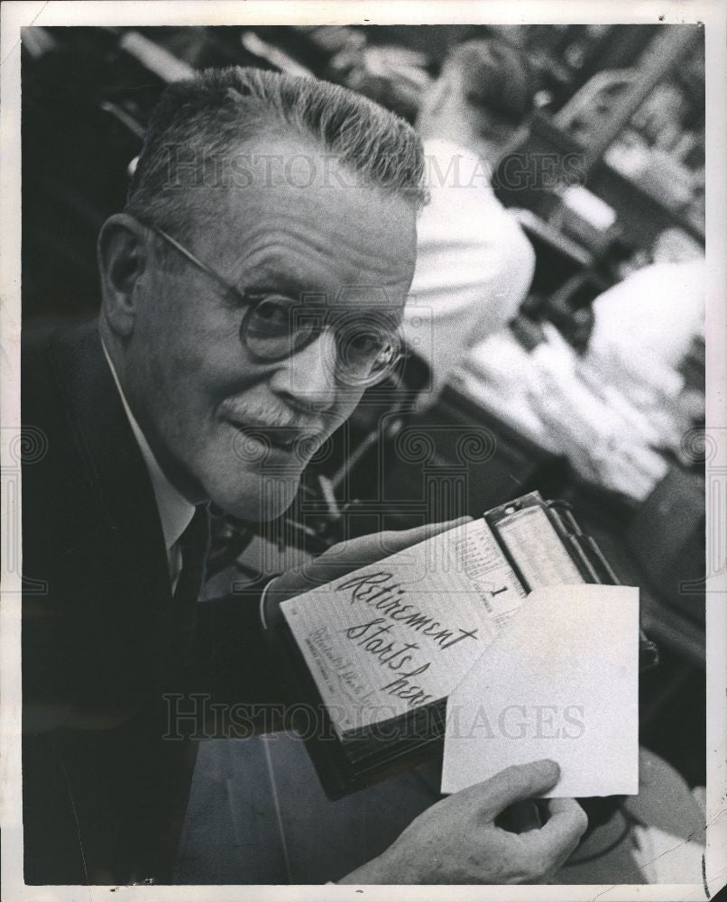 1960 Press Photo J. Dorsey Callaghan music drama critic - Historic Images