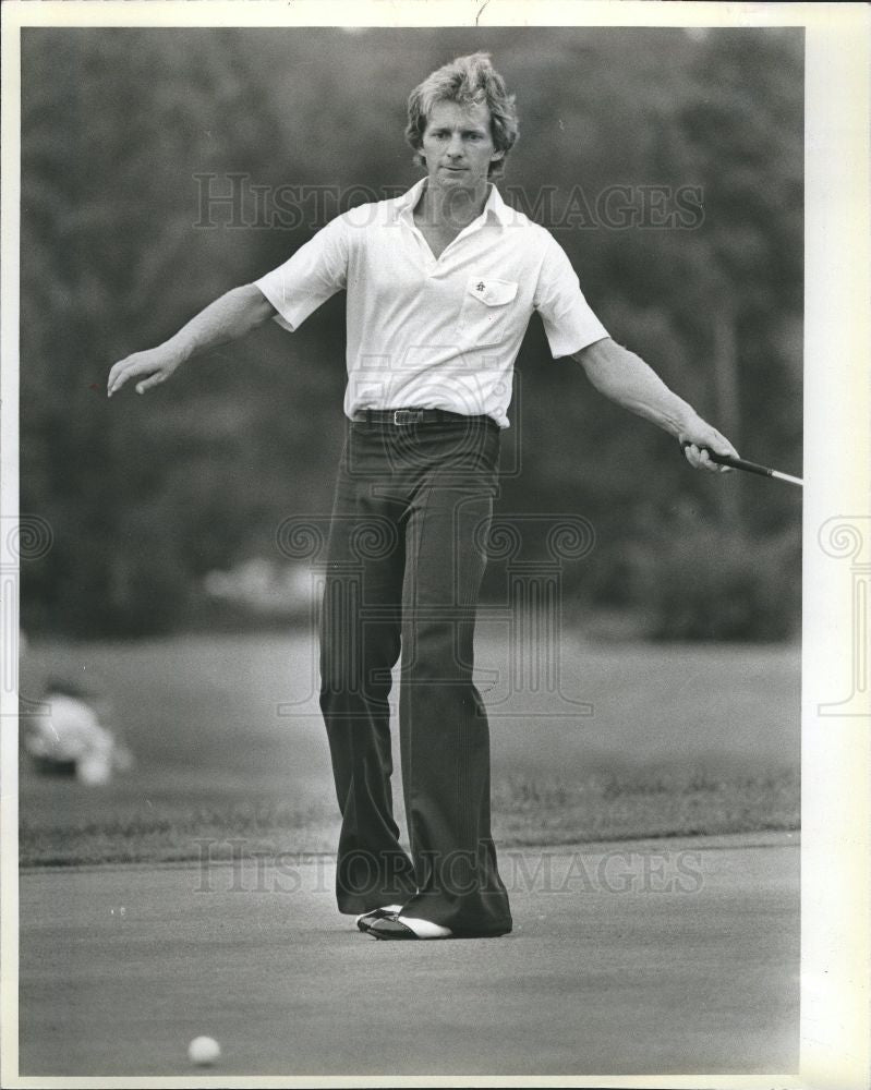 1979 Press Photo Rex Caldwell professional golfer PGA - Historic Images