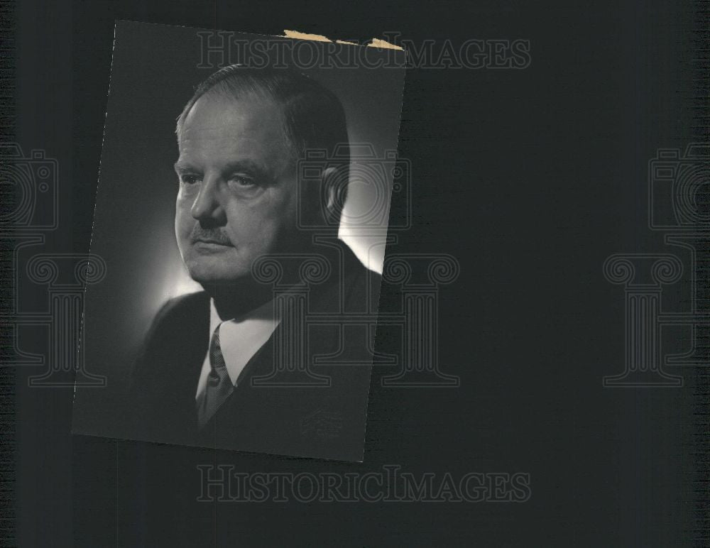 1954 Press Photo Julius Raab politician - Historic Images