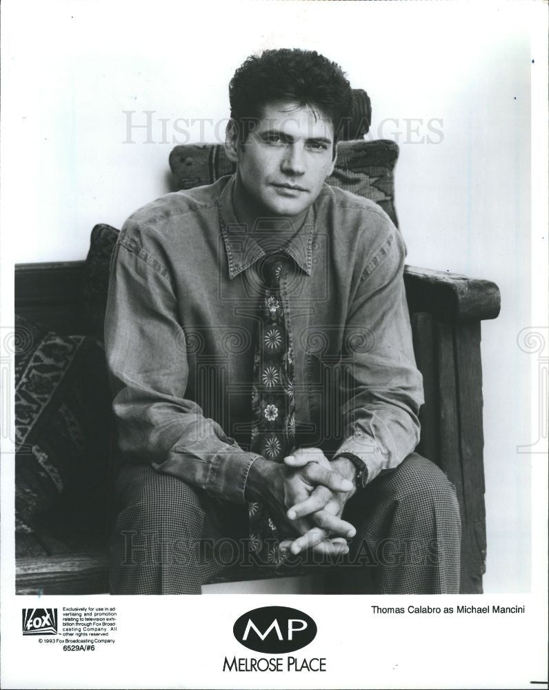 1995 Press Photo Thomas Calabro Melrose Place Michael - Historic Images