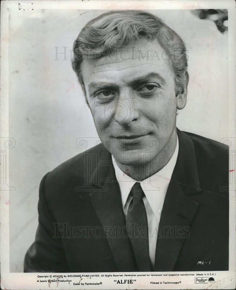 1967 Press Photo Michael Caine actor - Historic Images