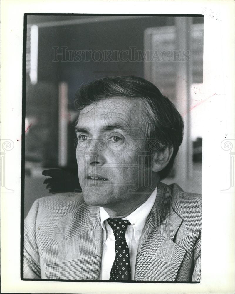 1979 Press Photo Jack Caldwell channel 56 - Historic Images