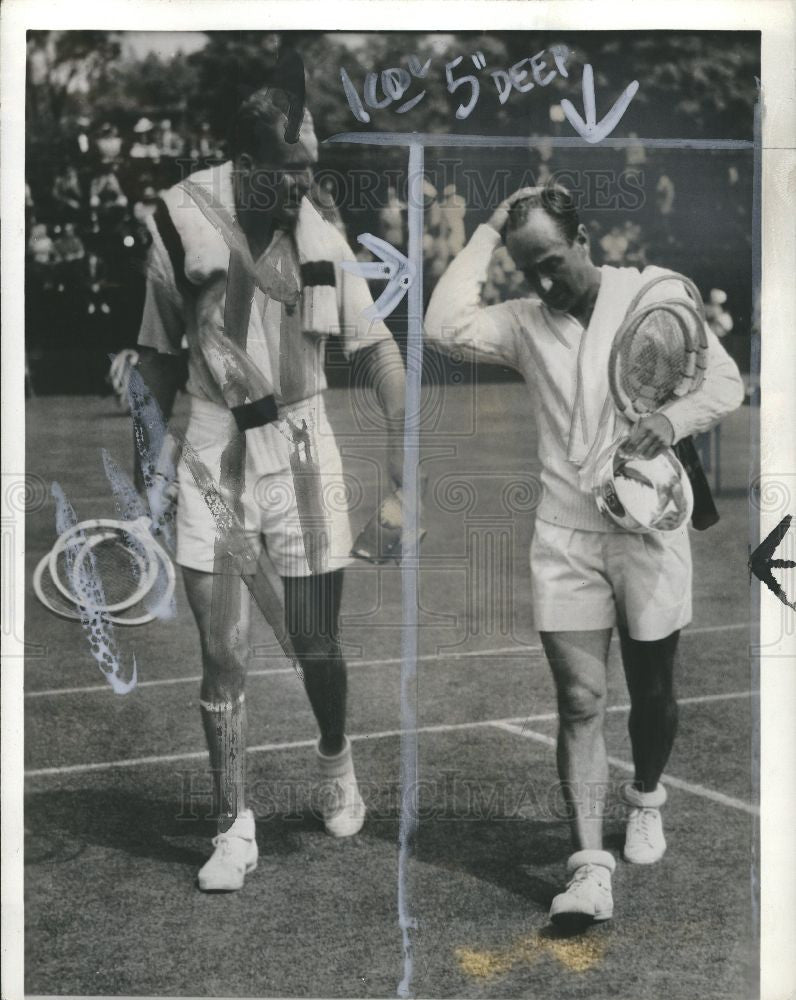 1939 Press Photo ADRIAN QUIST, TENNIS PLAYER - Historic Images