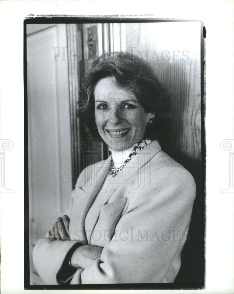 1991 Press Photo JANE BRYANT QUINN - Historic Images