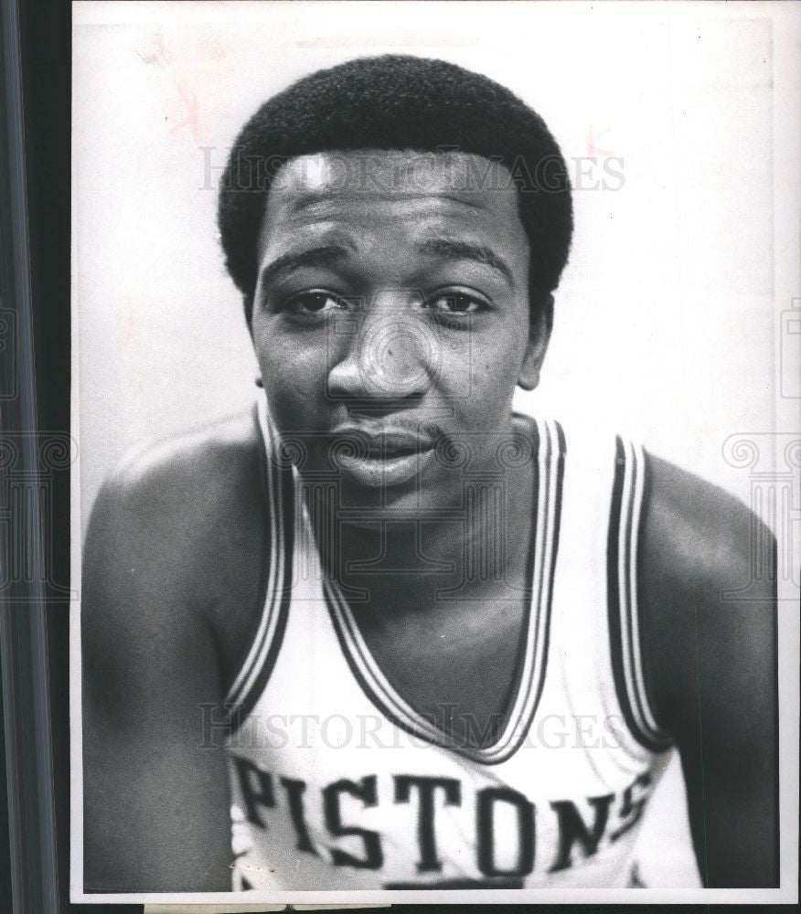 Press Photo Bill bob quick pistons basketball - Historic Images