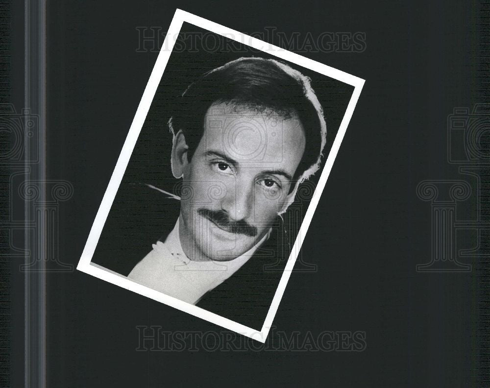 1989 Press Photo Larry Rachleff Conductor Interlochen - Historic Images
