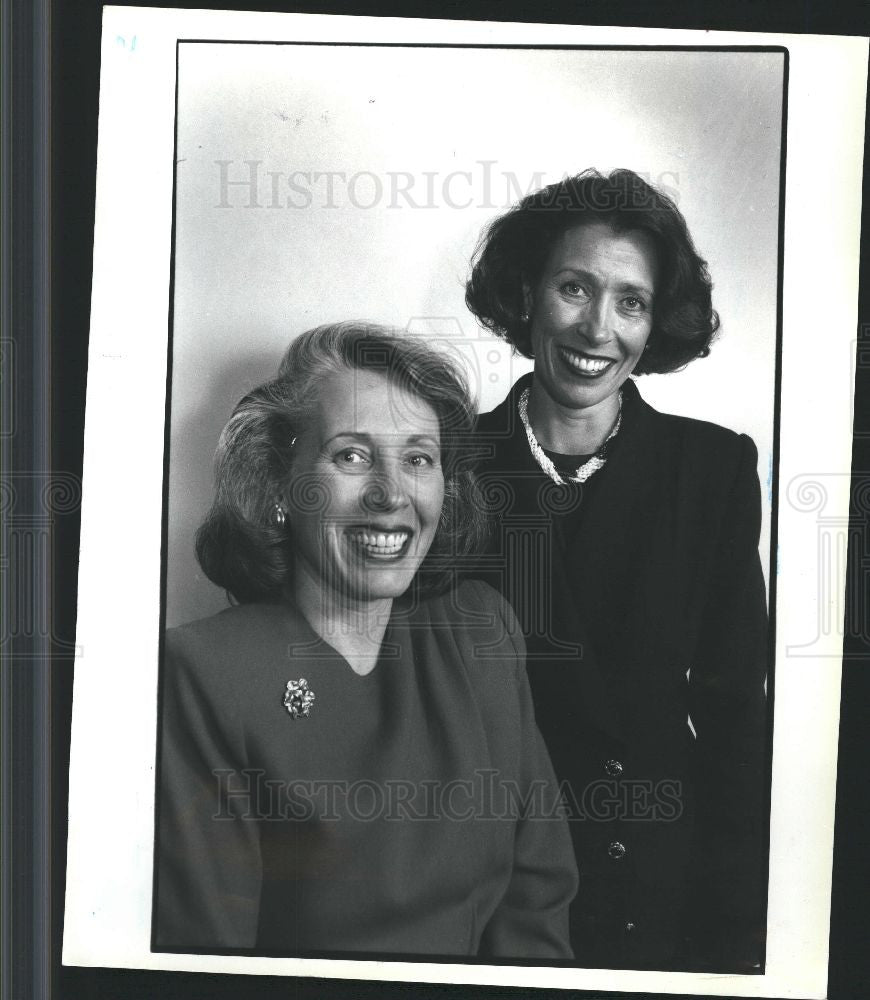 1992 Press Photo Marilyn Quayle Nancy Northcott author - Historic Images