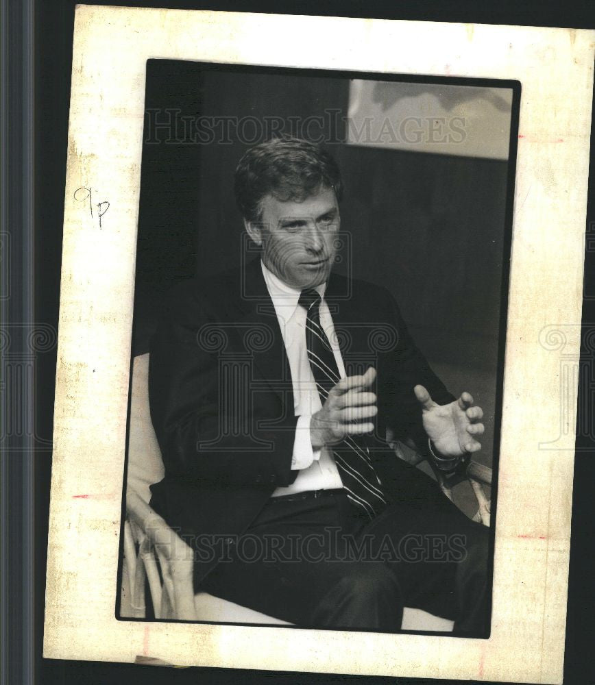 1988 Press Photo Dan Qualye Vice President US - Historic Images