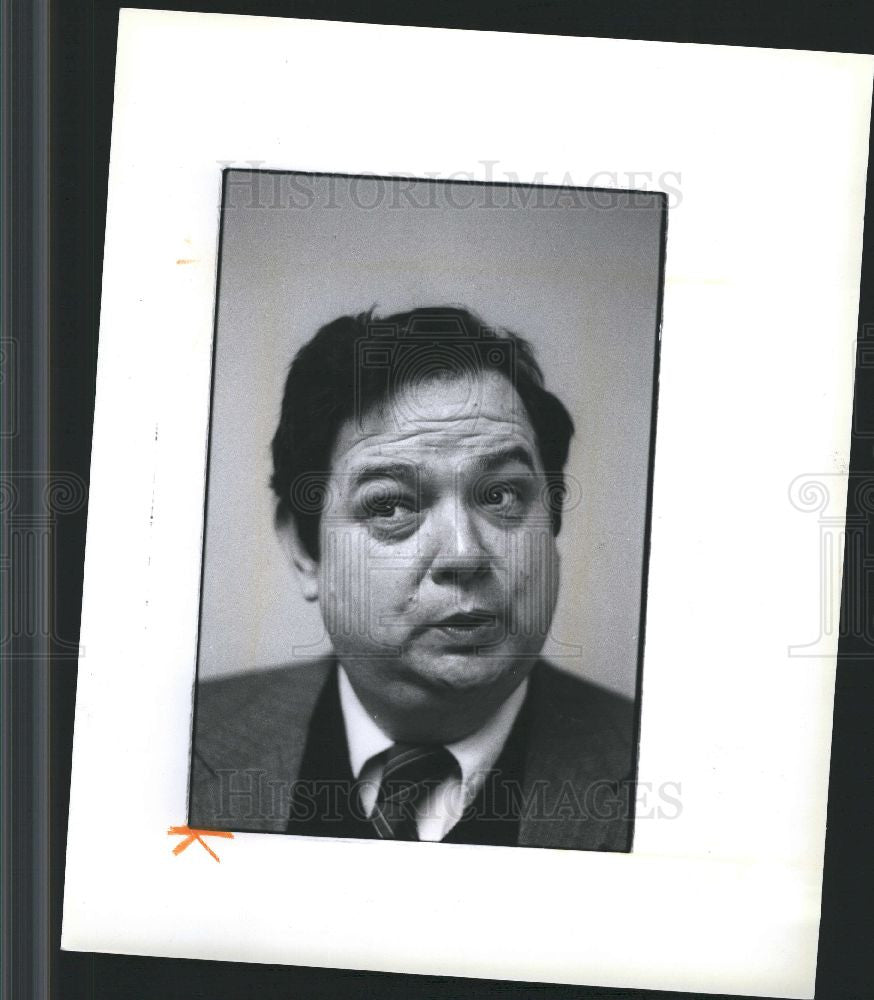 1980 Press Photo Rev. William K. Quick United Methodist - Historic Images