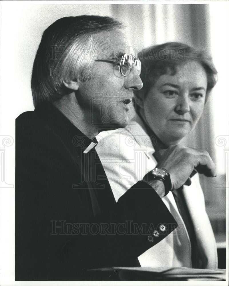 1983 Press Photo bishop thomas gumbleton - Historic Images